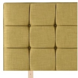 Hypnos Grace Headboard - 120cm Small Double - Euro Slim Fit Floor Standing - Premium Fabric - thumbnail 3