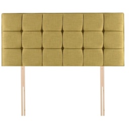 Hypnos Grace Headboard - 120cm Small Double - Euro Slim Fit Floor Standing - Premium Fabric