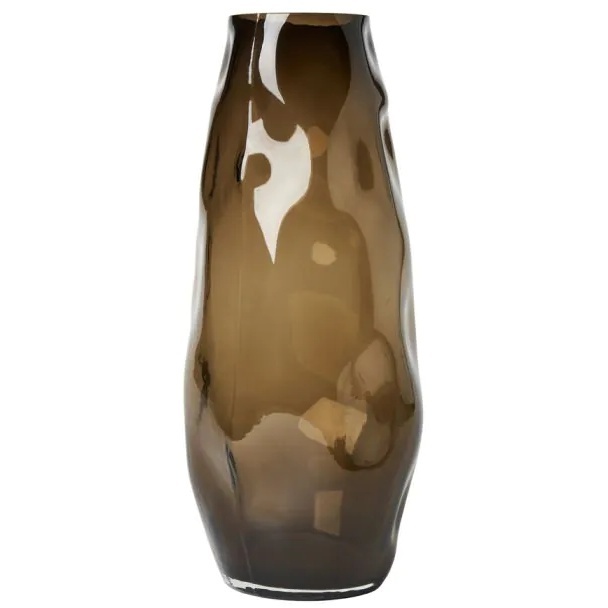 BHS Ombre Smoked Glass Vase - Smoke - image 1