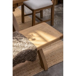 Juniper 200cm Dining Bench - Smoked Oak - thumbnail 4