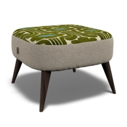 Orla Kiely Leap Stool - Premium Plain and Pattern Fabric - thumbnail 7
