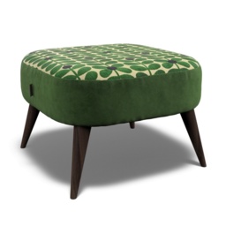 Orla Kiely Leap Stool - Premium Plain and Pattern Fabric - thumbnail 6