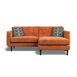 Orla Kiely Linden 4 Seater Chaise Sofa - LHF - House Plain Fabric - thumbnail 4