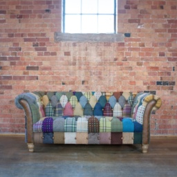 Jester Harlequin Patchwork 2 Seater Sofa - thumbnail 1