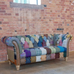 Jester Harlequin Patchwork 2 Seater Sofa - thumbnail 5