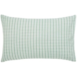 Helena Springfield Calico and Chalk Tranquil Check Duvet Set - Green - Double - thumbnail 5
