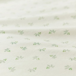 Helena Springfield Calico and Chalk Leaf Sprig Duvet Set - Green - Single - thumbnail 4