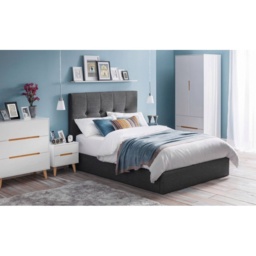 Julian Bowen Alicia 2 Drawer Bedside Table - thumbnail 2