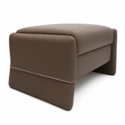 Himolla Rhine Adjustable Storage Footstool - Leather L33 - thumbnail 3