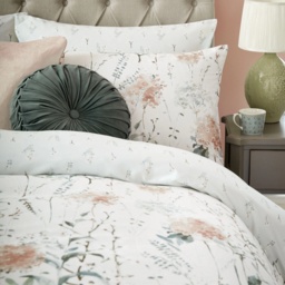 Laura Ashley Pallington Bloom Duvet Cover Set - Plaster Pink - Double - thumbnail 3
