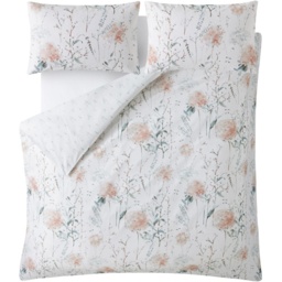 Laura Ashley Pallington Bloom Duvet Cover Set - Plaster Pink - Double - thumbnail 2