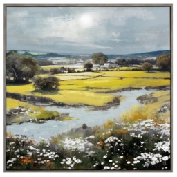 Art Marketing Summer Splendour Framed Canvas - thumbnail 1