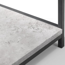 Julian Bowen Staten Tall Concrete Bookcase - thumbnail 6