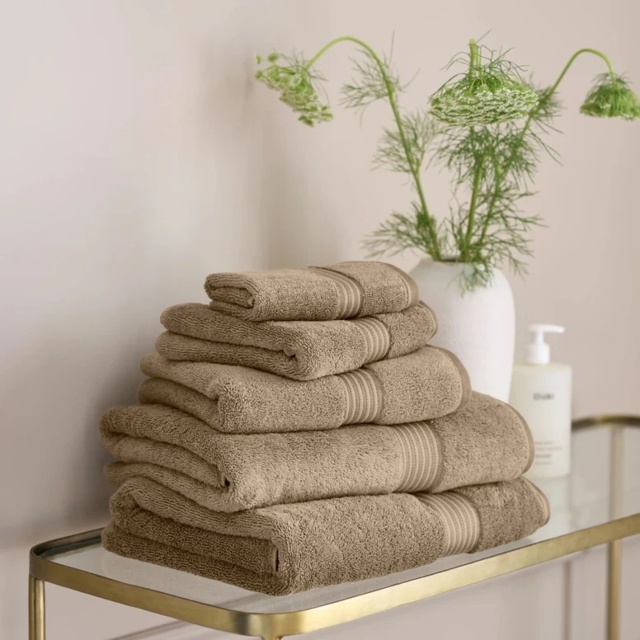 Christy Supreme Bathroom Towel - Mocha - Face - Mocha - image 1