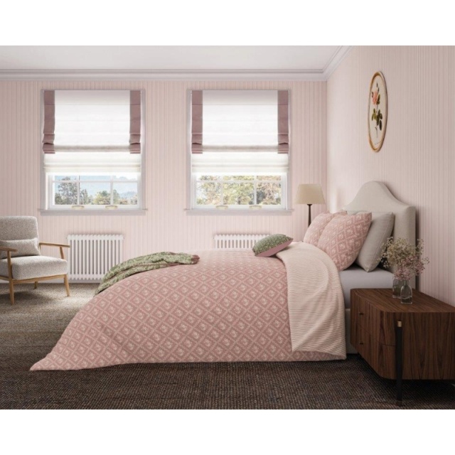 Helena Springfield Meadow Posy Duvet Set - Pink - Single - image 1