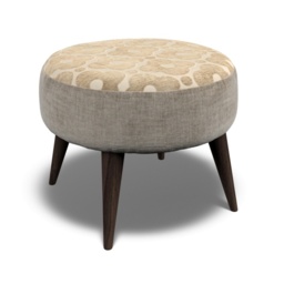 Orla Kiely Roundwood Stool - House Plain and Pattern Fabric - thumbnail 7