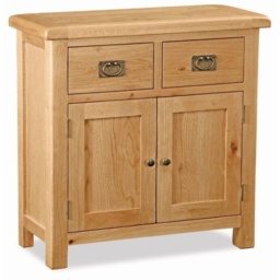 Ascot Rustic Oak Mini Sideboard - thumbnail 2
