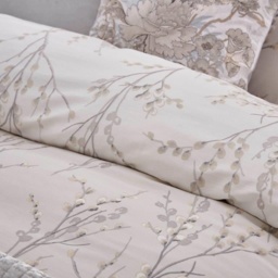 Laura Ashley Pussy Willow Dove Grey Duvet Set - Single - thumbnail 4