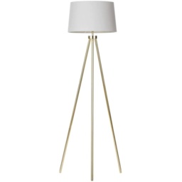 BHS Tristan Floor Lamp - Brass