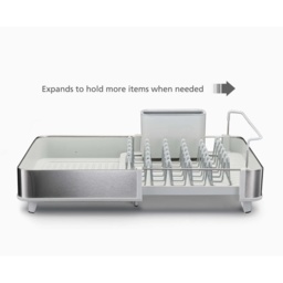 Joseph Joseph Extend Steel Expandable Dish Rack - Light Stone - thumbnail 7