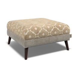 Orla Kiely Flynn Footstool - House Plain and Pattern Fabric - thumbnail 6