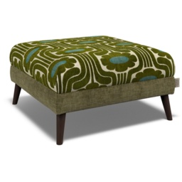 Orla Kiely Flynn Footstool - House Plain and Pattern Fabric - thumbnail 7