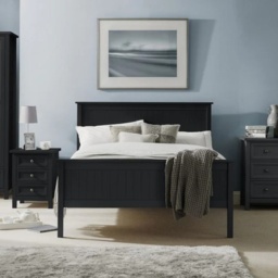 Julian Bowen Maine Bed - Anthracite - 90cm Single - thumbnail 1
