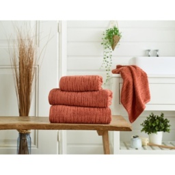 The Lyndon Company Wentworth 100 Cotton Towels - Auburn - Hand Towel - thumbnail 1