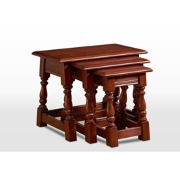 Wood Bros Old Charm Nest Of Tables OC1494 - Classic Finish - thumbnail 2