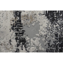 Mastercraft Canyon Polyester Heatset Rug 52068/6676 - Charcoal - 160x230cm - thumbnail 3