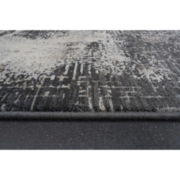 Mastercraft Canyon Polyester Heatset Rug 52068/6676 - Charcoal - 160x230cm - thumbnail 4