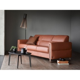 Stressless Fiona Leather 3 Seater Sofa - Noblesse Leather - 2 x Upholstered Arms - thumbnail 1