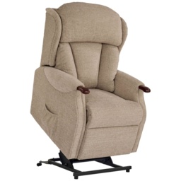Celebrity Canterbury Standard Rise and Recliner Chair - Leather - Single Motor - Without Knuckles