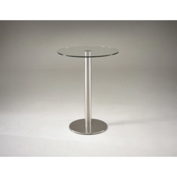 HND Helsinki Circular Stool Table - 70cm Diameter - Glass - thumbnail 6