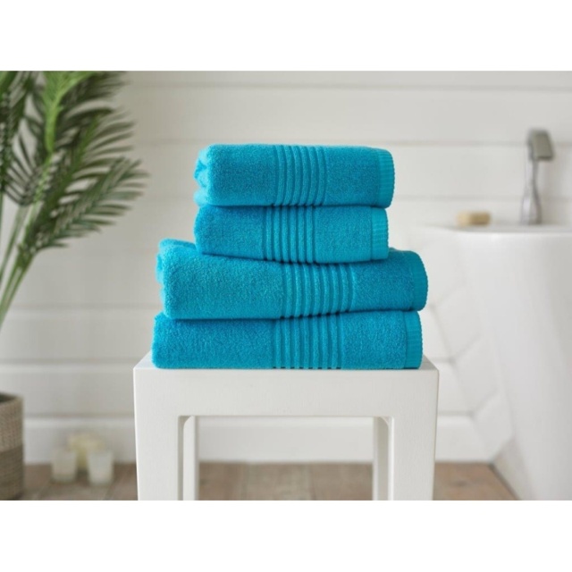 Deyongs Quik Dri Cotton Towels - Sapphire - Sheet - image 1