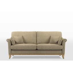 Wood Bros Weybourne Large 3 Seater Sofa - Moon Fabric Heritage 2 - thumbnail 1