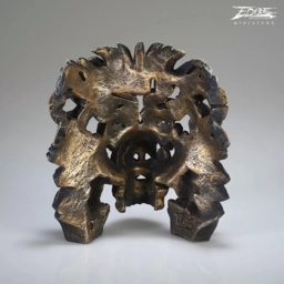 Edge Lion Bust Miniature Sculpture - thumbnail 5