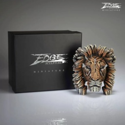 Edge Lion Bust Miniature Sculpture - thumbnail 6