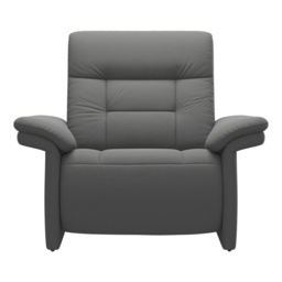 Stressless Mary Power Recliner Chair With Upholstered Arms - Paloma Leather - thumbnail 1