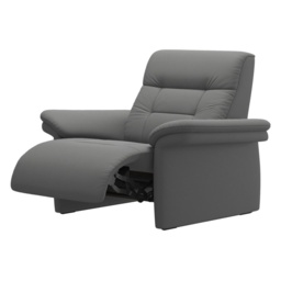 Stressless Mary Power Recliner Chair With Upholstered Arms - Paloma Leather - thumbnail 2