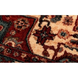 Mastercraft 4377/400 Kashqai Wool Wilton Rug - Green - 135cm x 200cm - thumbnail 3