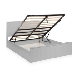 Julian Bowen Maine Ottoman Bed - Dove Grey - 135cm Double - thumbnail 6