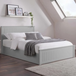 Julian Bowen Maine Ottoman Bed - Dove Grey - 135cm Double