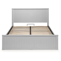 Julian Bowen Maine Ottoman Bed - Dove Grey - 135cm Double - thumbnail 3