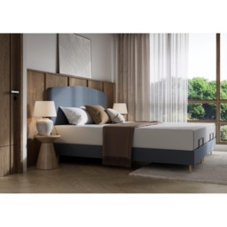 Tempur Form Spring Adjustable Bed with Headboard - King - 150cm x 200cm - Blue - Horizontal Headboard - thumbnail 5