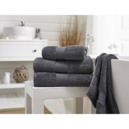 Deyongs Bliss Bathroom Towel - Carbon - Hand - thumbnail 1