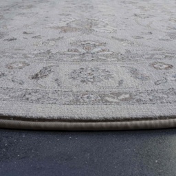 Mastercraft 057-0166/9295 Da Vinci Round Rug - Taupe - 200cm Circle - thumbnail 2