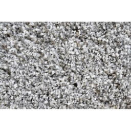 Mastercraft 039-001/6699 Twilight Shaggy Round Rug - White/Silver - 200cm Circle - thumbnail 2
