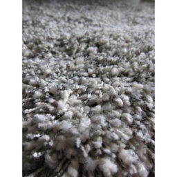 Mastercraft 039-001/6699 Twilight Shaggy Round Rug - White/Silver - 200cm Circle - thumbnail 3