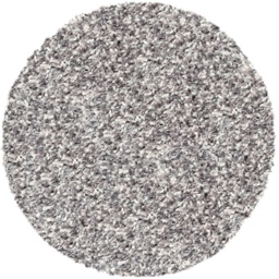 Mastercraft 039-001/6699 Twilight Shaggy Round Rug - White/Silver - 200cm Circle